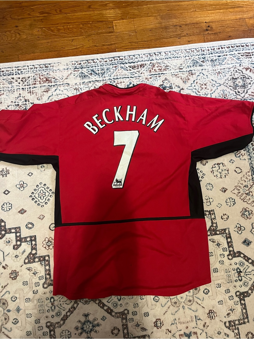 David Beckham Manchester United Soccer Jersey